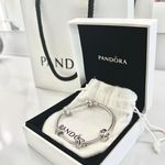 Pandora Sterling Silver Bracelet 18cm Photo 0