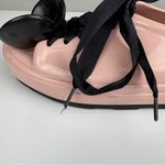 Melissa Be+ Disney pink minnie mouse lace up PVC sneakers size 6 Photo 9
