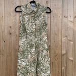 Mng collared tropical dress size‎ 6 Green Photo 1