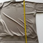 Sage Ladies' Crew Neck Scuba Cozy Top with Side Pockets, Tan Large New with Tag Photo 10