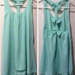 Lucy Love 💕💕 Teal Bow Back Dress Photo 2