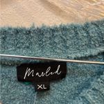 Marled by Reunited Teal Textured Knit Sweater XL NWT Blue Photo 7