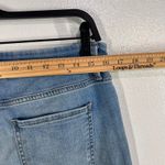 Kut From The Kloth Meg Wide Leg Jeans Women 8 High Rise Raw Hem Light Wash Denim Photo 6