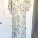 Farm Rio Dahlia Floral Maxi Dress Photo 3
