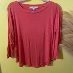 Loft  Women's Vibrant Coral Blouse Photo 0