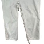 Ralph Lauren  LRL Jeans Womens 10 White Denim Classic Midcalf Crop Nautical Beach Photo 6