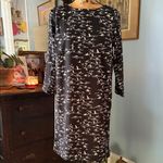 The Limited  Black & White Duck Bird Print Shift Dress – Size S Photo 5