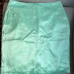 Blue Satin Skirt Size 6 Photo 0