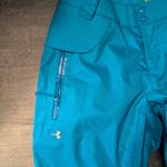 Under Armour Turquoise Blue Storm Ski Flared Snow Pants Size Small Photo 2