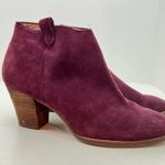 Madewell The Billie Boot in burgundy Suede pull on style online exclusive sz 9.5 Photo 1
