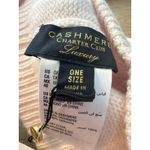 Charter Club Brand New Cashmere  Women's One Size Tan-Blue Beanie Hat Photo 1