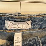 Sofia Vergara Denim‎ Shorts Size 20 Blue Photo 6
