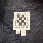 Barbara Wells Studio Black Knit Button Front Long Cardigan Jacket Women's Size L Size L Photo 4