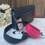 Cache Coach Heritage Convertible Crossbody With Hybrid Pouch c8141 Photo 3