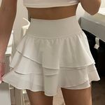 Aerie White Tennis Skirt Photo 0