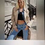 Abrand A 94" High & Wide Busted Knees Streatwear Skater Raw Hem Womens 23 Blue Photo 6