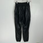 Commando  Faux Leather Smocked Waist Joggers Photo 5