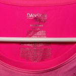Danskin Small Womens Pink Short Sleeve‎ Tshirt Scoop Neck Soft Athletic Workout Photo 1