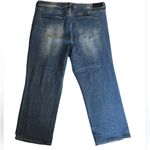 !it Amanda High Rise Slim Ankle Blue Jeans Distressed Flare Jeans Size 22 Photo 1