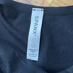 SPANX Invisible Supima Cotton Cami Large Black NEW Shapewear Tank Top Stretch Photo 6