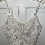 white lace crop top Photo 0