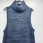 Woolrich  Navy Blue Desert Chill Pullover Sleeveless Turtleneck Tunic Medium NEW Photo 1
