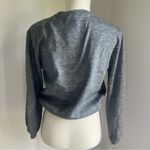 Derek Heart  Dark Grey Pullover Drawstring Sweatshirt Size Small Photo 1
