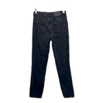 Aeropostale Distressed Mom Jeans 00 black distressed denim  juniors denim jeans Photo 1