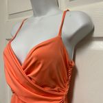 SheIn Coral Stretch Pencil Mini Tank Bodycon Dress Photo 3