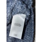 Lucky Brand  Women’s XL Blue Chunky Knit Turtleneck Cropped Sweater Cozy Oversize Photo 2