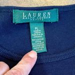 Ralph Lauren Lauren  Blue Crew Neck Sweater PL Photo 6