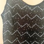 JKARA New York Beaded Sequin dress size 14 black and Silver Photo 7