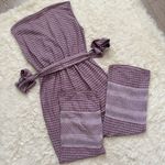 Saylor Jumpsuit Zoya Sleeveless Cropped Purple S Photo 3