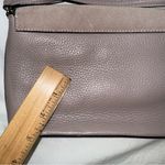 Kate Spade SPENCER'S Beige Mauve Suede & Pebbled Leather Envelope Crossbody Photo 6