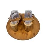 Kork-Ease  Drew Brown Leather Wooden Heel Sandal Strappy Open Toe Womens Size 9 Photo 2