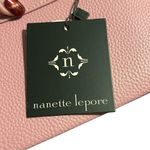 Nanette Lepore Mandy Wristlet Clutch in Bedrose Color with Tan Interior Photo 5