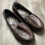 Skechers Sketchers Relaxed Fir Air Cooled Memory Foam Brown Leather Loafers Size 7 Photo 0