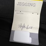 Style & Co Black Rinse Skinny Mid Photo 8