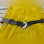AB Studio  - Yellow Dress with Belt. Size Small. Photo 3