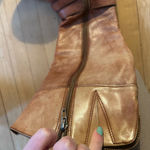 International Concepts Cognac Brown Genuine Leather Tall Riding Boots 8.5 inc Photo 3