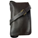 Coach Vintage  Dark Brown #4928 Full Flap Leather Crossbody Messenger Bag 90s Photo 13