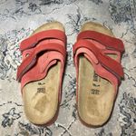 Birkenstock Uji Nubuck-Suede Leather in Sienna Red Photo 6