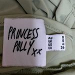 Princess Polly  Women's Green Long Sleeve Stretch Cardigan Bolero Crop Top Size 4 Photo 3