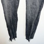 All Saints Grace Women's Washed Black Midrise Raw Hem Skinny Jeans Photo 2