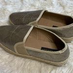 Jump  Silver Metallic Espadrille Flats 38 Photo 2