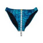 Gideon Oberson Blue Marble Cheeky Bikini Bottoms – High Leg Swim Briefs Size 6 Photo 5
