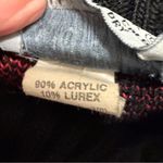 Vintage ADELE Cat Kitten Bow Mouse Heart Sweater 80s Cottagecore Sz LARGE Blue Photo 5