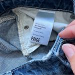 Paige  Alethea Cutoff Denim Miniskirt size 32 Photo 2