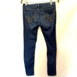 Hollister  Skinny Low Rise Womens Jeans Sz 3 26x27 Medium Wash Jegging Preppy Y2K Photo 3