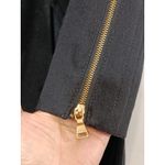 EXPRESS Women’s Coat Ruffle Belted Size Black Size XS Photo 7